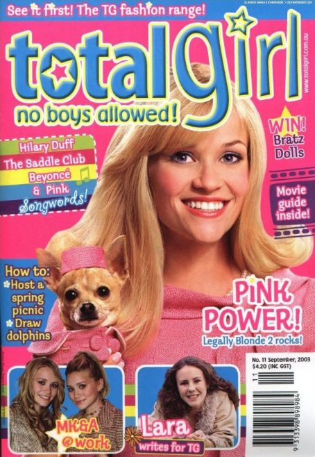 ged Total Girl Magazine Australia Famousfix