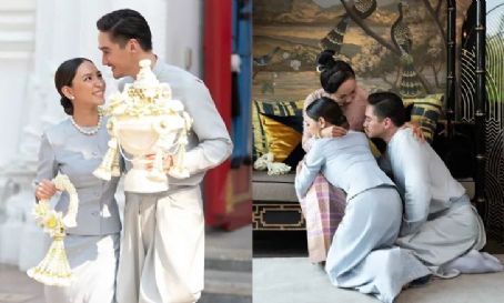 Ananda Everingham and Nicha Thanalongkorn - Marriage