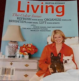 Martha Stewart, Martha Stewart Living Magazine May 2008 Cover Photo ...