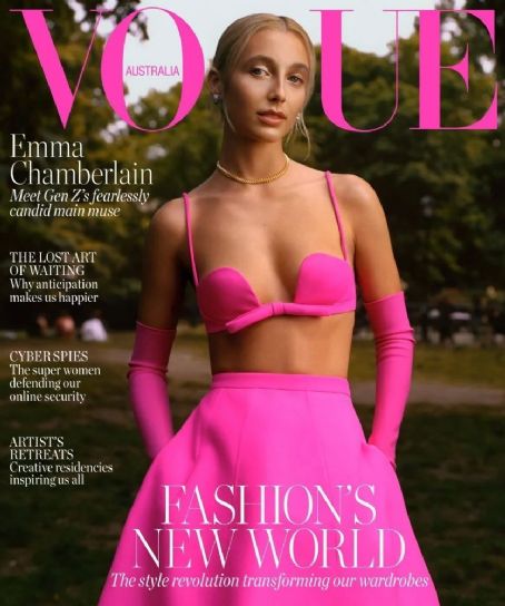 Emma Chamberlain - Vogue Magazine Cover [Australia] (September 2022)