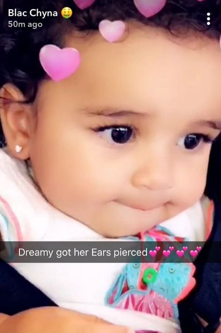 Blac Chyna, King Cairo, and Dream Kardashian Out in Los Angeles, California - October 16, 2017