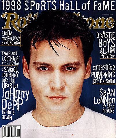 Johnny Depp, Rolling Stone Magazine 11 June 1998 Cover Photo - United ...