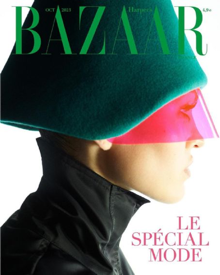 Amelia Hamlin, Harper's Bazaar Magazine October 2023 Cover Photo - France