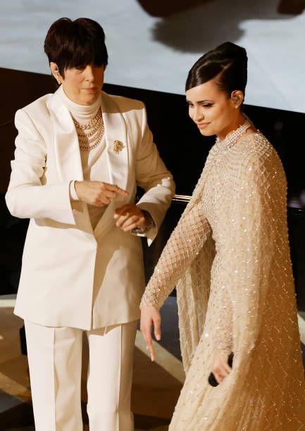Diane Warren and Sofia Carson - The 95th Annual Academy Awards - Show (2023)