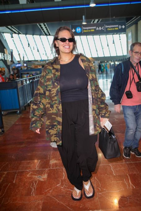 Ashley Graham – Is seen leaving the 75th annual Cannes film festival at