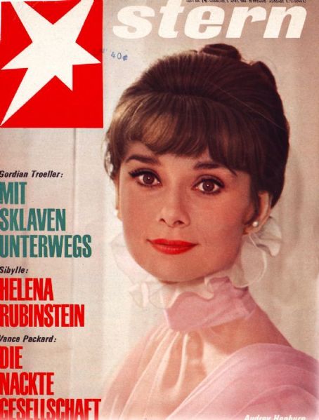 Audrey Hepburn, Stern Magazine 05 April 1964 Cover Photo - Germany