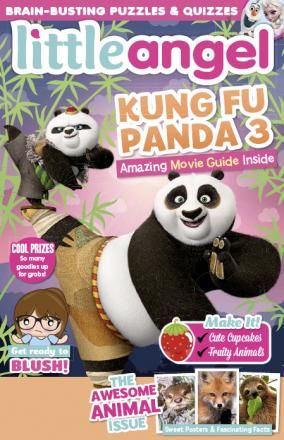 Kung Fu Panda 3 - Little Angel Magazine Cover [Australia] (March 2016)