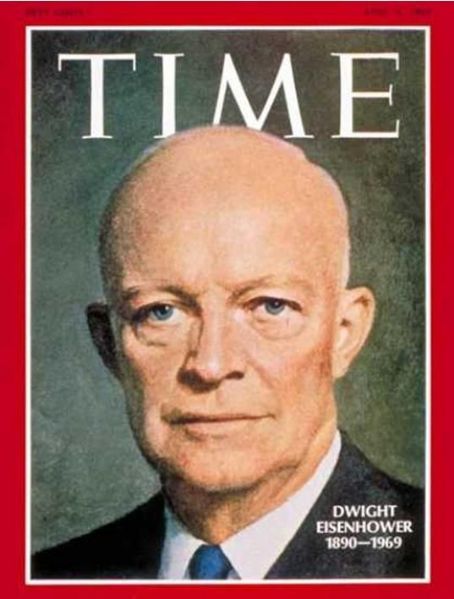 Dwight Eisenhower - Time Magazine [United States] (4 April 1969)