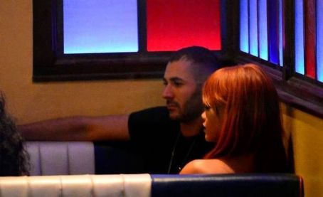 Rihanna and Karim Benzema