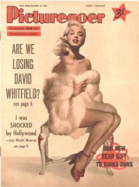 Diana Dors - Picturegoer Magazine [United Kingdom] (31 December 1955)