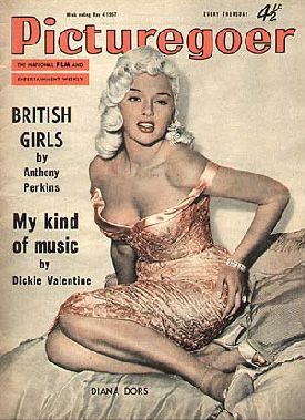 Diana Dors - Picturegoer Magazine [United Kingdom] (6 May 1957)