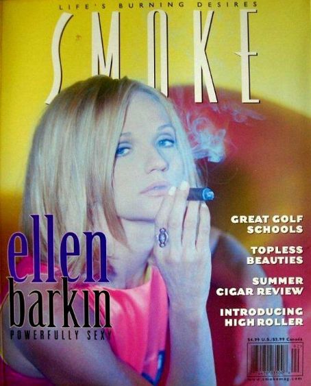 Ellen Barkin - Smoke Magazine Cover [United States] (September 1999)
