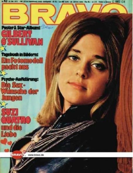 Suzi Quatro - Bravo Magazine [Germany] (27 October 1973)