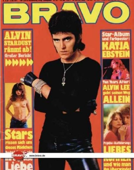 Alvin Stardust - Bravo Magazine [Germany] (4 May 1974)