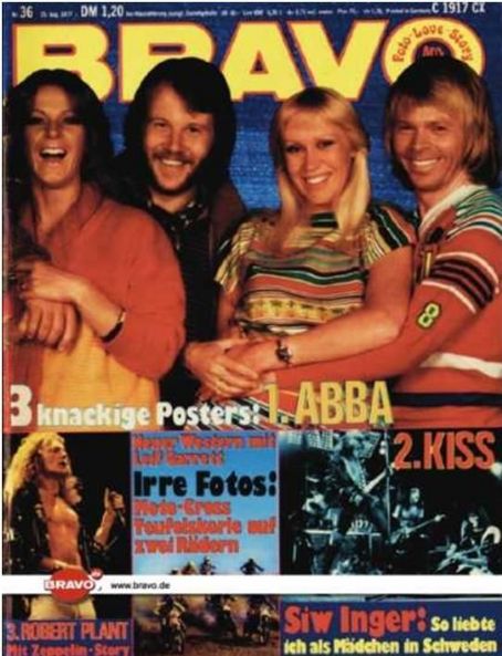 Bravo Magazine [Germany] (13 August 1977) Magazine Cover Photos - List ...