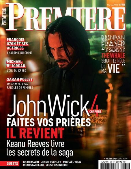 Keanu Reeves - Premiere Magazine Cover [France] (March 2023)