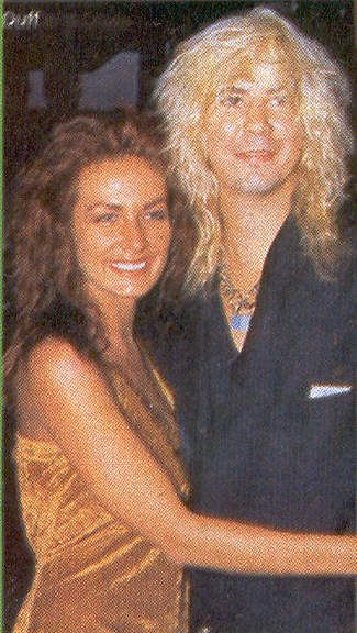 Linda Johnson and Duff McKagan.