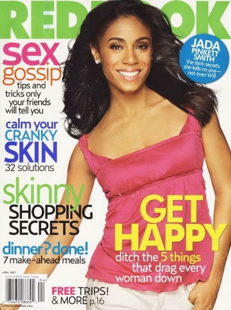 Jada Pinkett Smith, Redbook Magazine April 2007 Cover Photo - United States