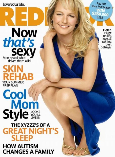 Helen Hunt, Redbook Magazine May 2008 Cover Photo - United States