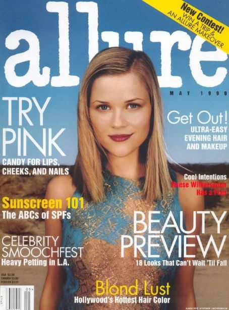 Reese Witherspoon, Regan Cameron, Allure Magazine May 1999 Cover Photo