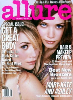 Mary-Kate Olsen, Michael Thompson, Allure Magazine May 2004 Cover Photo ...