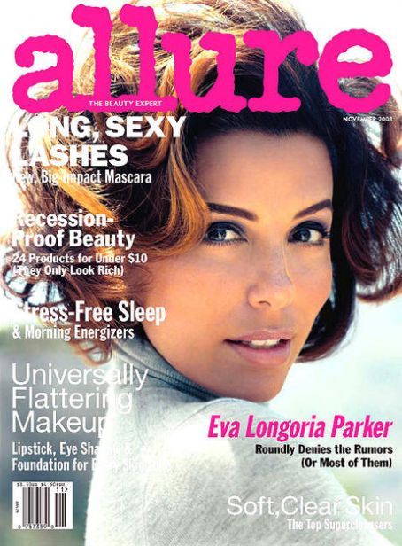 Eva Longoria, Allure Magazine November 2008 Cover Photo - United States