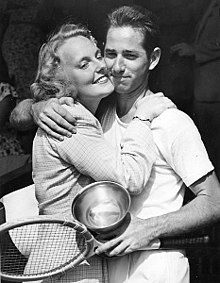 Bobby Riggs and Catherine Fischer
