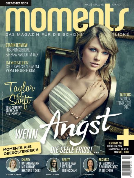 Taylor Swift - Moment's Magazine Cover [Austria] (March 2022)