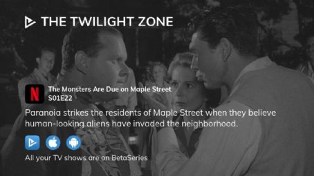 The Monsters Are Due on Maple Street