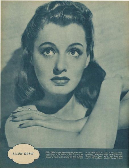 Ellen Drew - Movie-radio Guide Magazine Pictorial [United States] (15 March 1940)