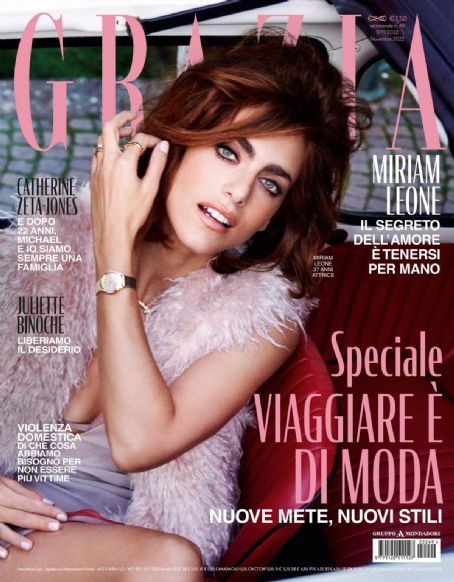 Miriam Leone - Grazia Magazine Cover [Italy] (17 November 2022)