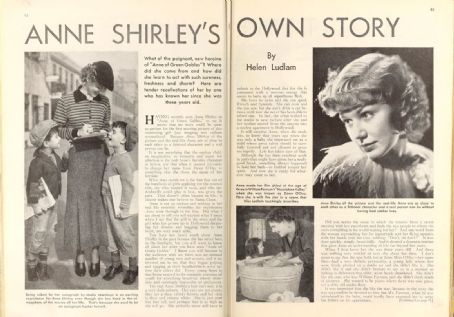 Anne Shirley - Picture Play Magazine Pictorial [United States] (April 1935)