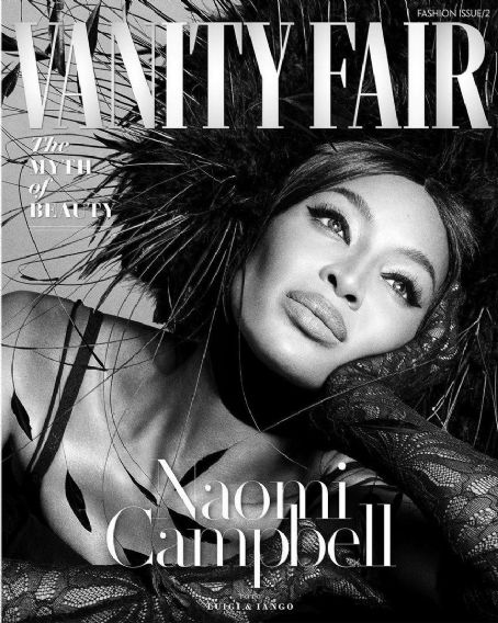 Naomi Campbell - Vanity Fair Magazine Cover [France] (October 2023)
