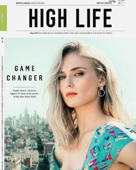 Sophie Turner - High Life Magazine Cover [United Kingdom] (May 2019)