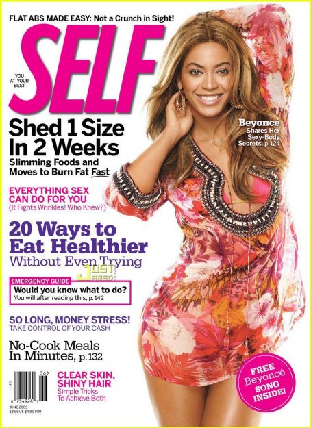 Beyoncé, Robert Erdmann, Self Magazine June 2009 Cover Photo - United ...