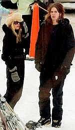Kate Moss and Jamie Burke
