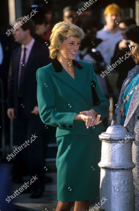 Princess Diana visits Help the Aged Charity, London, Britain - 1989 ...