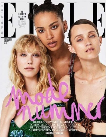 Simone van Werkhoven, Elle Magazine September 2017 Cover Photo ...