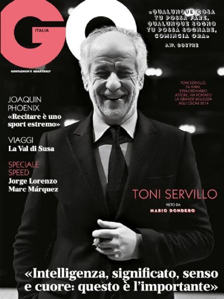 Toni Servillo - GQ Magazine Cover [Italy] (March 2014)