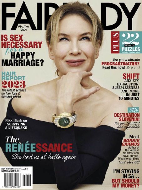 Renée Zellweger - Fairlady Magazine Cover [South Africa] (June 2023)