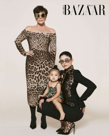 Kylie and Kris Jenner – Harper’s Bazaar Arabia (July/August 2019) adds