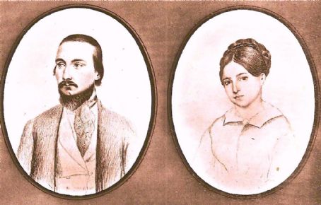 Léopoldine Hugo and Charles Vacquerie