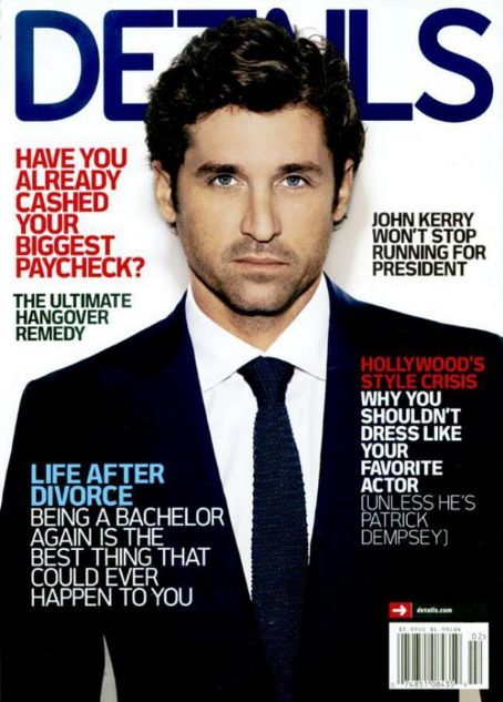 Patrick Dempsey, Details Magazine January 2007 Cover Photo - United States