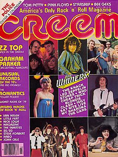 Creem Magazine March 1980 Cover Photo - United States