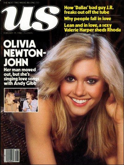 Olivia Newton John Us Weekly Magazine 19 February 1980 Cover Photo United States