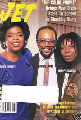 Whoopi Goldberg, Oprah Winfrey, Quincy Jones, Jet Magazine 13 January ...