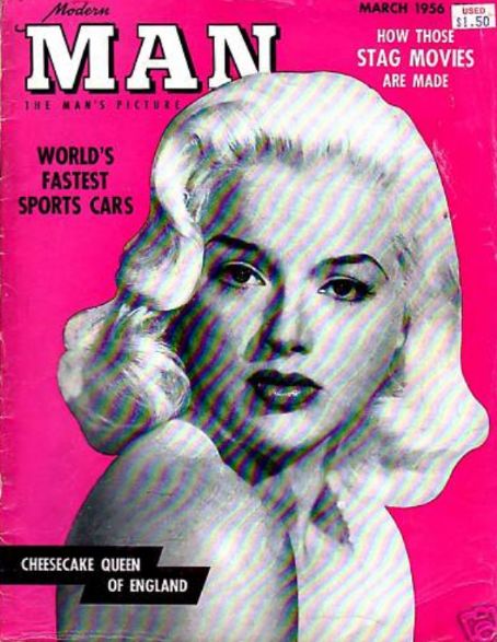 Diana Dors - Modern Man Magazine [United States] (March 1956)