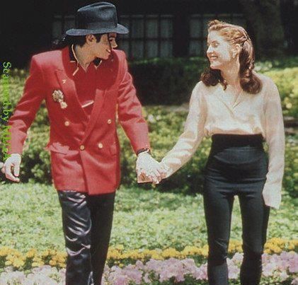 Michael Jackson and wife Lisa Marie Jackson Picture - Photo of Lisa ...