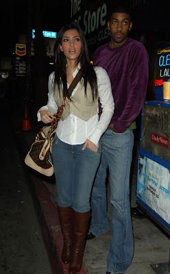 Kim Kardashian West and Fonzworth Bentley