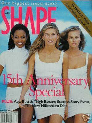 Basia Milewicz, Shape Magazine September 1996 Cover Photo - United States